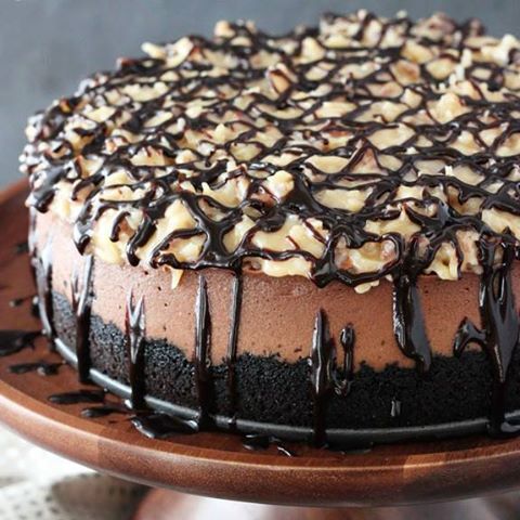 german-chocolate-cheesecake