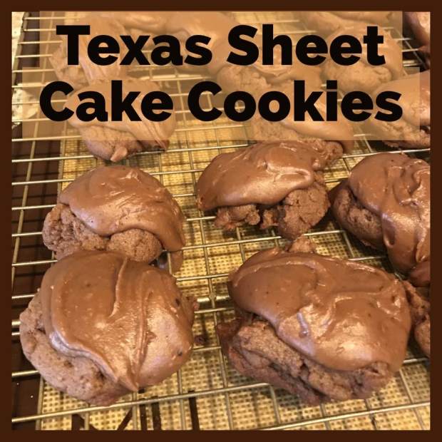 Texas Sheet Cake Cookies