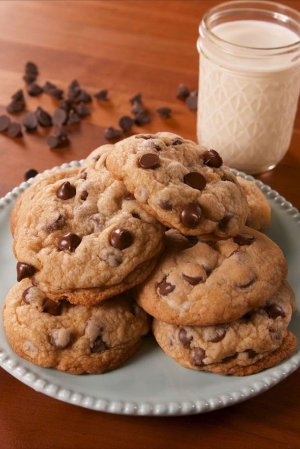 choc chip cheesecake cookies