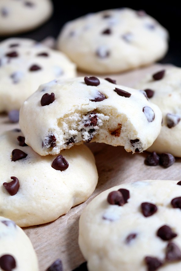 choc chip cheesecake cookies
