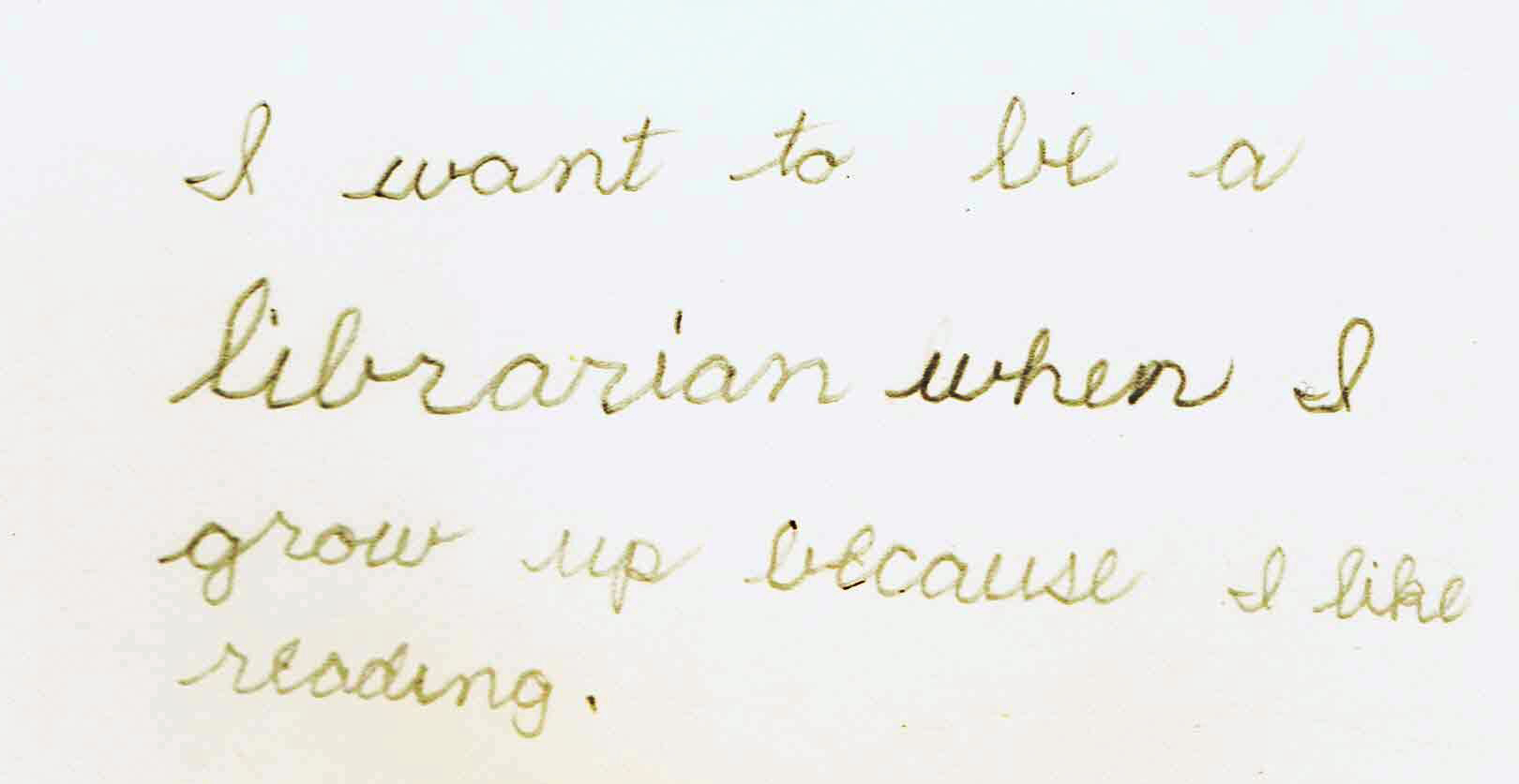 About Me booklet grade 4 librarian