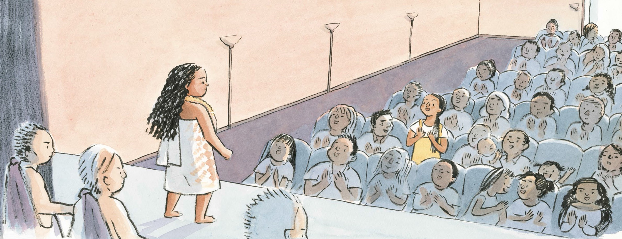 Ho'onani - illo note and illustration