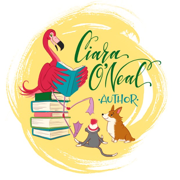 Ciara Logo_yellow swirl background