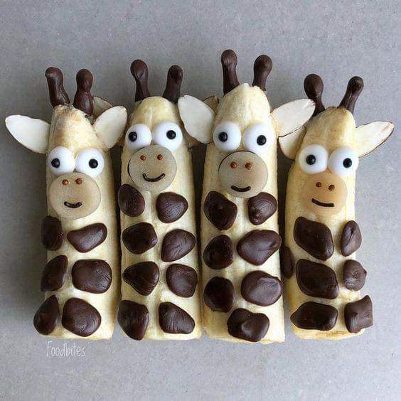Banana giraffes